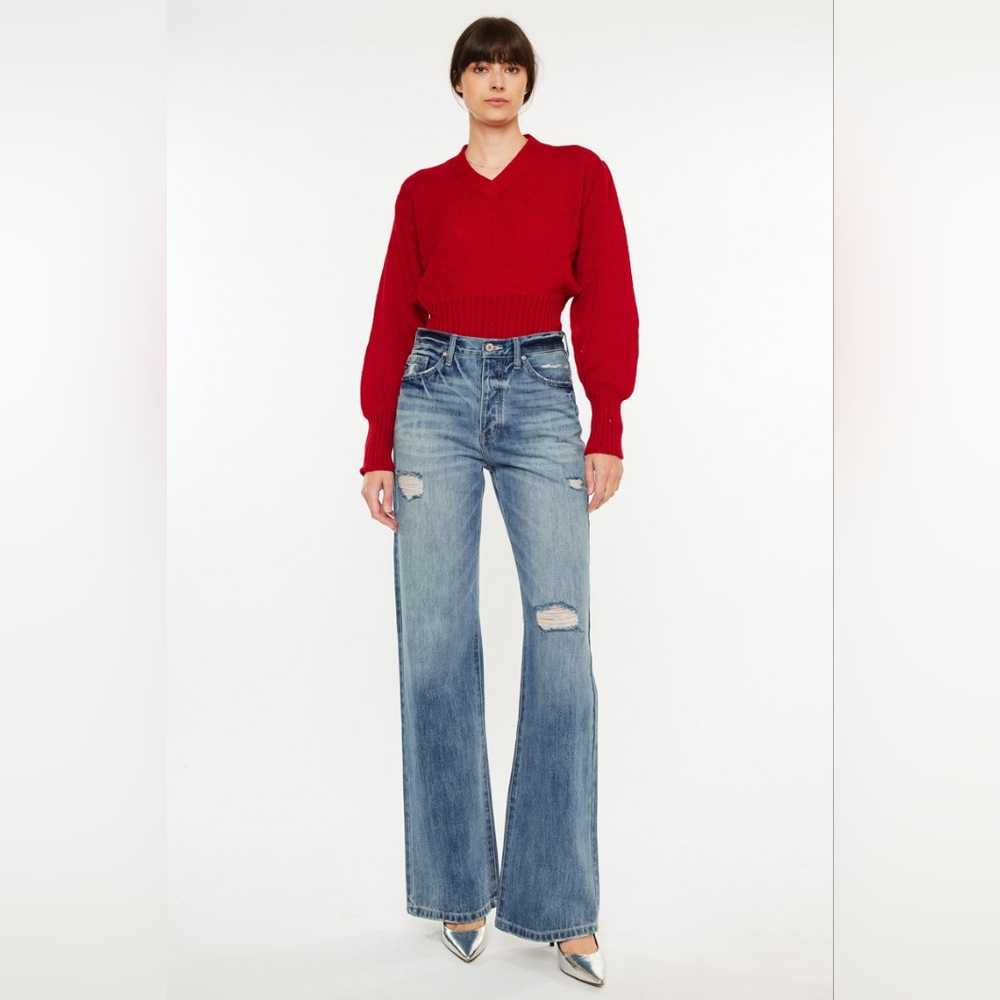 KanCan Montana Ultra High Rise 90's flare jeans size 5 / 26